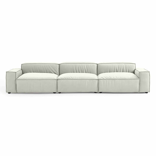 Modular Nest Sofa with double-seat design in calming color, featuring Vegan Smart Foam for comfort and support.